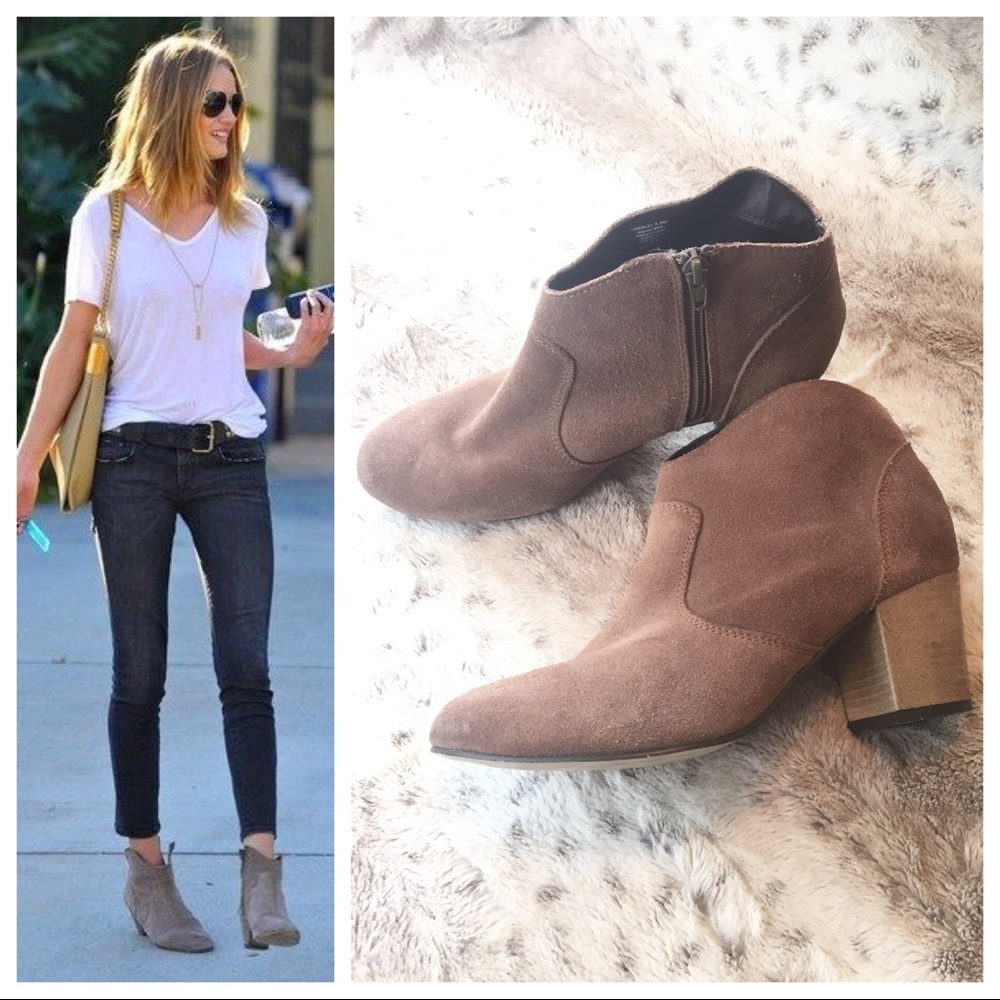Steve Madden suede booties
